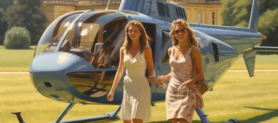 helipaddy_a_robinson_r22_helicicopter_with_pretty_girls_in_land_50311416-4dc7-41e2-9305-19786c03f4a8